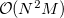 $\mbox{${\cal {O}}({N^2M})$}$