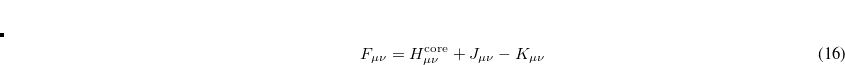 \begin{equation} \label{eq417} H_{\mu \nu }^{\mathrm{core}} =T_{\mu \nu } +V_{\mu \nu } \end{equation}