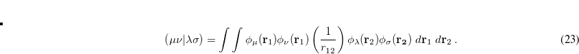 $\displaystyle \label{eq424} \begin{aligned}  P_{\mu \nu }^{\alpha } &  = \sum \limits _{a=1}^{n_\alpha } {C_{\mu a}^\alpha C_{\nu a}^\alpha } \\ P_{\mu \nu }^{\beta } &  = \sum \limits _{a=1}^{n_\beta } {C_{\mu a}^\beta C_{\nu a}^\beta } \end{aligned} $