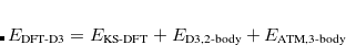 \begin{equation} \label{eq:zero-damping} f_{\text {damp},n}^{\text {D3(0)}}(R_{AB}) = \left[1+6\left(\frac{R_{AB}}{s_{r,n}R_{0,AB}}\right)^{-\beta _ n}\right]^{-1} \end{equation}