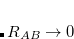 \begin{equation} \label{eq:bj-damping} f_{\text {damp},n}^{\text {D3(BJ)}}(R_{AB}) = \frac{R_{AB}^ n}{R_{AB}^ n + \left(\alpha ^{}_1 R_{0,AB} + \alpha ^{}_2\right)^ n} \end{equation}