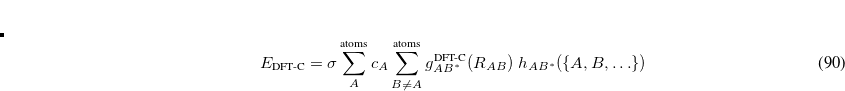 $g_{AB^\ast }^{\text {DFT-C}}$