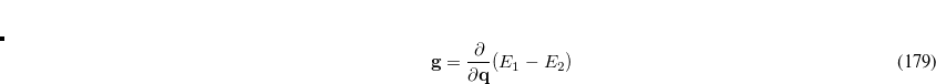 \begin{equation}  {\rm \bf h} = \left\langle \Psi _1 \left\vert \frac{\partial {\rm \bf H}}{\partial {\rm \bf q}} \right\vert \Psi _2 \right\rangle \end{equation}